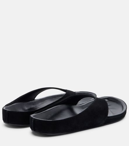 JUDE Tongs Yaga en daim et cuir - JUDE - Modalova