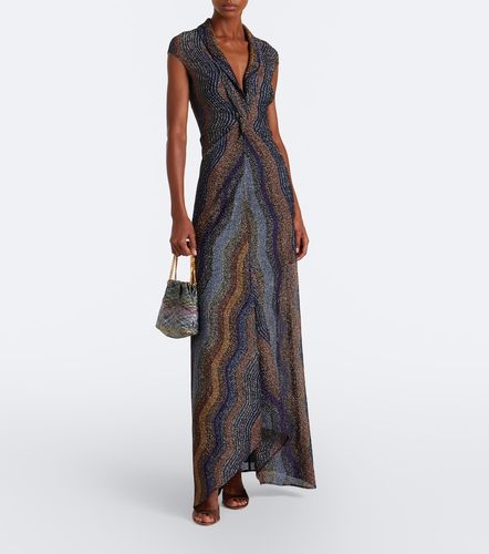 Missoni Robe longue en lamé - Missoni - Modalova