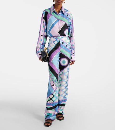 Pucci Pantalon ample Vivara en soie - Pucci - Modalova