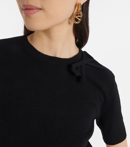 Valentino T-shirt en laine vierge - Valentino - Modalova