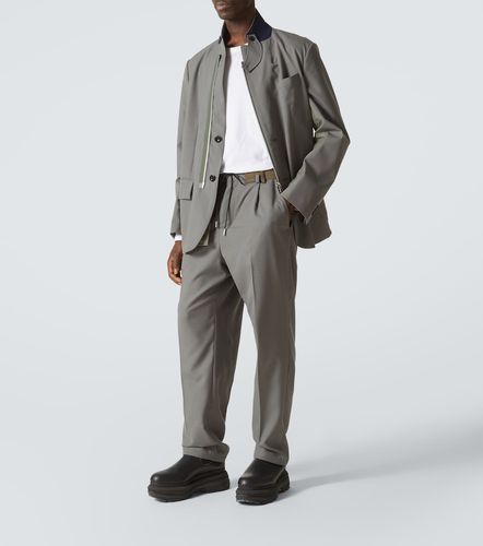 Pantalon ample à taille mi-haute - Sacai - Modalova