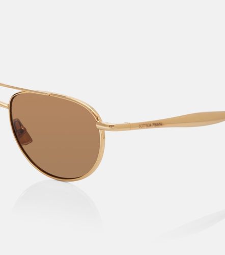 Lunettes de soleil Fin aviateur - Bottega Veneta - Modalova