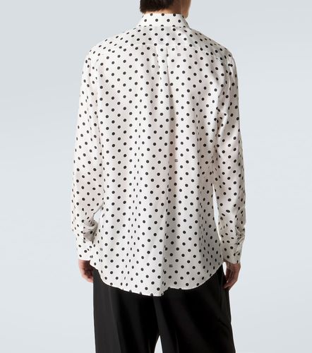 Chemise en soie à pois - Dolce&Gabbana - Modalova