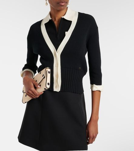 Cardigan en coton à nœuds - Valentino - Modalova