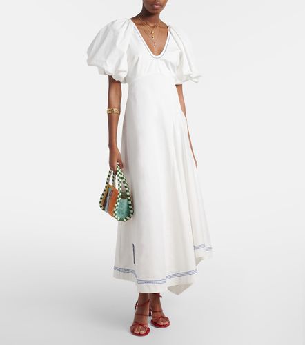 Alémais Robe longue asymétrique en coton - Alemais - Modalova