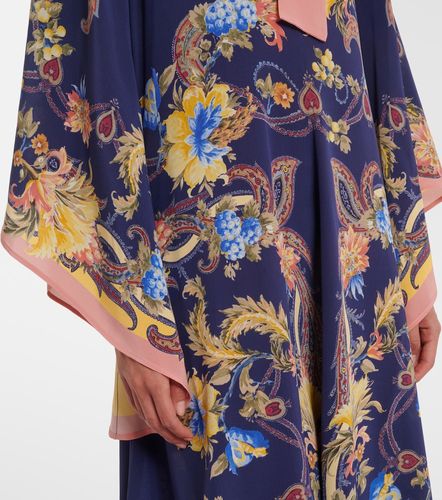 Robe en soie à col lavallière et imprimé paisley - Etro - Modalova