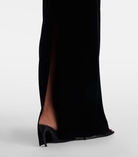 Robe longue en velours à ornements - Self-Portrait - Modalova