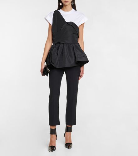 McQueen Pantalon slim en crêpe - McQueen - Modalova