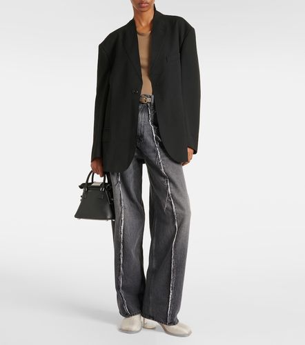 Blazer en crêpe - MM6 Maison Margiela - Modalova