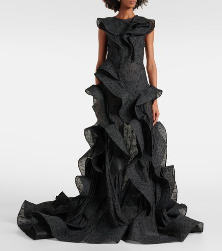 Robe longue Spiral à volants - Maticevski - Modalova