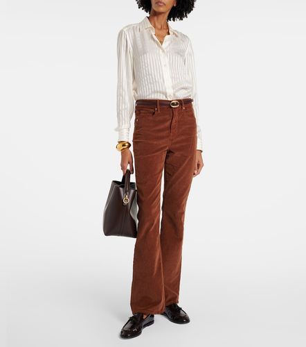 Pantalon évasé Cameron en velours côtelé - Veronica Beard - Modalova