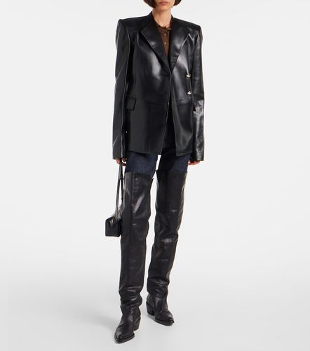 Khaite Veste Elona en cuir - Khaite - Modalova