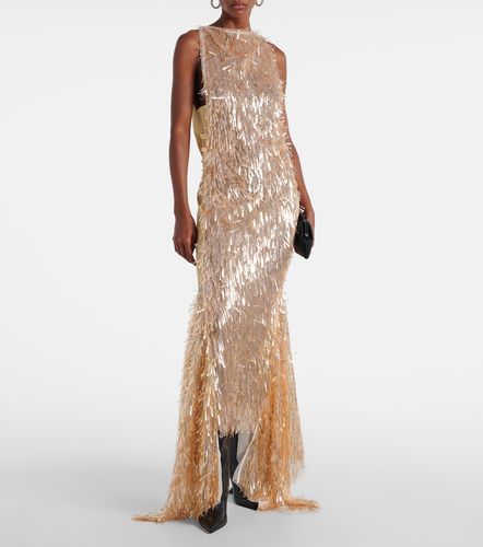 Robe longue Tiara asymétrique à sequins - Maticevski - Modalova