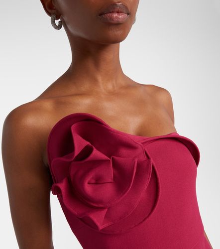 Robe longue asymétrique en crêpe - Roland Mouret - Modalova