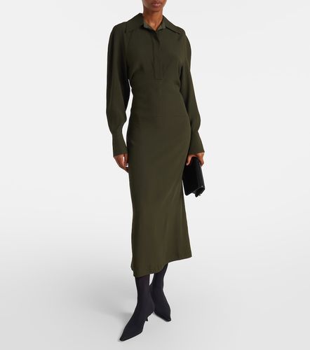 Robe midi asymétrique - Victoria Beckham - Modalova