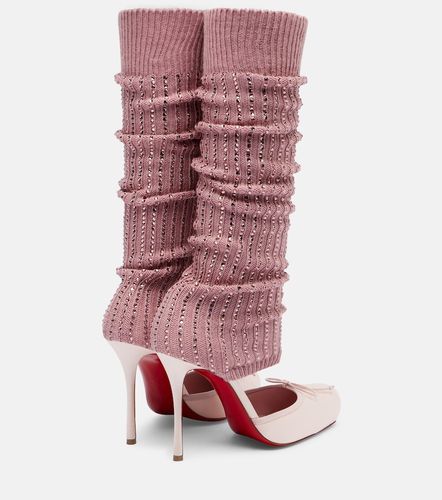 Escarpins Cassia 100 en satin - Christian Louboutin - Modalova