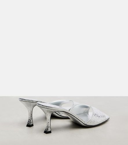 Mules Skye 60 en cuir métallisé - Jimmy Choo - Modalova