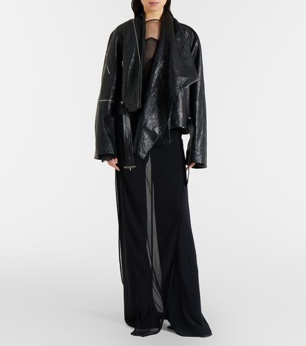 Veste en cuir Scarf Light - Rick Owens - Modalova