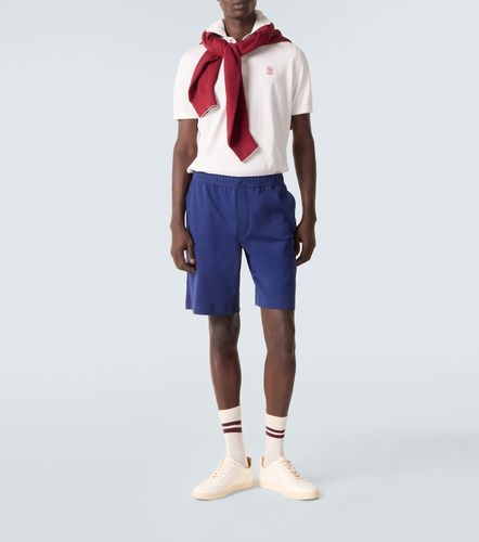 Polo brodé en coton - Brunello Cucinelli - Modalova