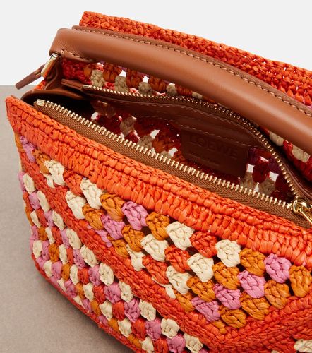 Sac Paula's Ibiza Puzzle Mini en raphia - Loewe - Modalova