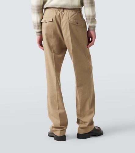 Moncler Pantalon droit en coton - Moncler - Modalova