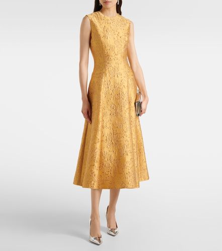 Robe midi Mara en jacquard à fleurs - Emilia Wickstead - Modalova