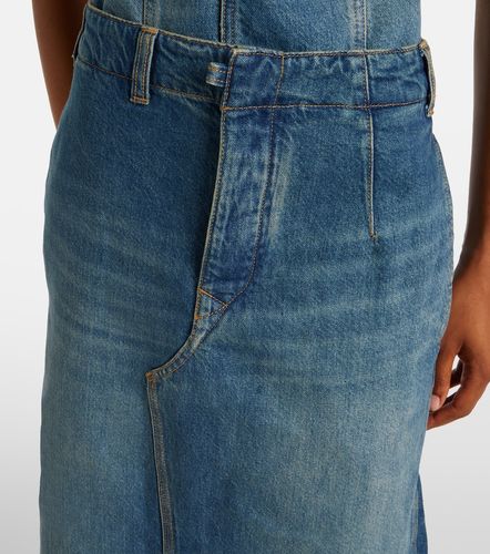 Victoria Beckham Jupe midi en jean - Victoria Beckham - Modalova