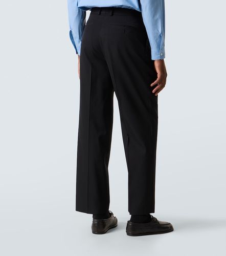 Pantalon de costume en gabardine de laine - Auralee - Modalova