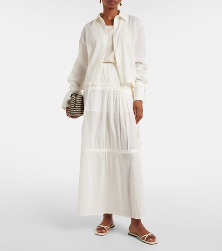 Toteme Jupe longue en coton - Toteme - Modalova
