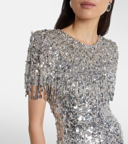 Robe longue Eugenie à sequins - Jenny Packham - Modalova