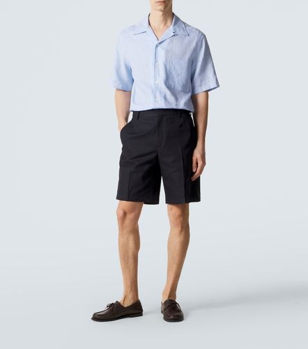 Zegna Bermuda en coton et lin - Zegna - Modalova