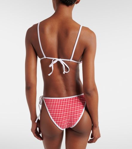 Culotte de bikini Ties à carreaux vichy - Jade Swim - Modalova