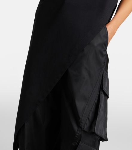 Alaïa T-shirt asymétrique en coton - Alaia - Modalova