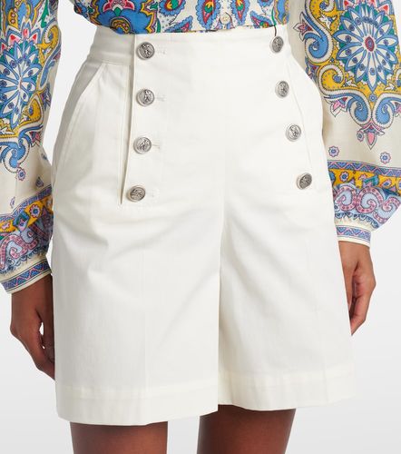 Etro Short en coton mélangé - Etro - Modalova