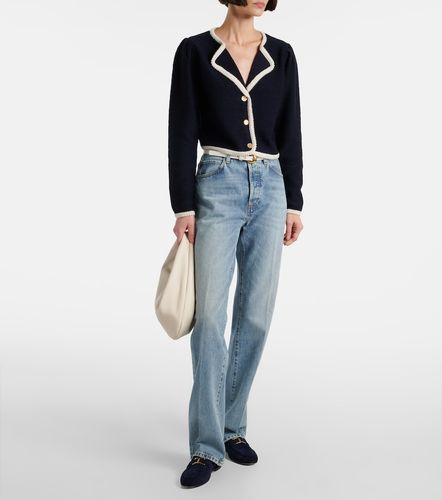 Top Corded Cardi en laine et coton - Frame - Modalova