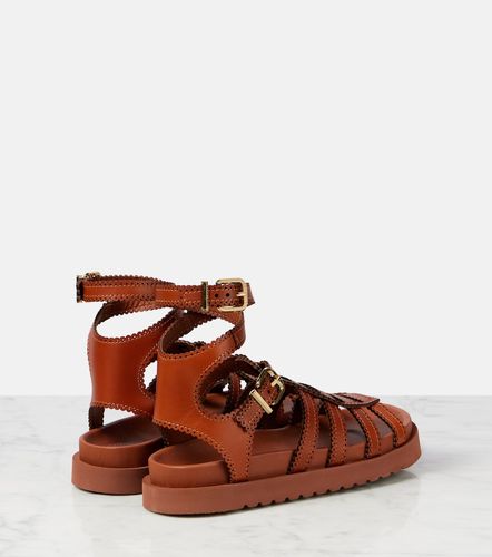 Zimmermann Sandales Goldie en cuir - Zimmermann - Modalova