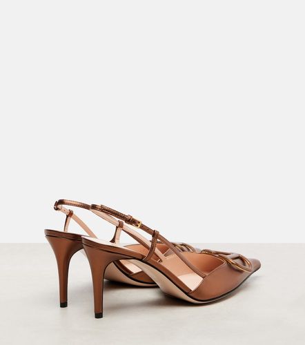 Escarpins VLogo Signature 80 en cuir - Valentino Garavani - Modalova