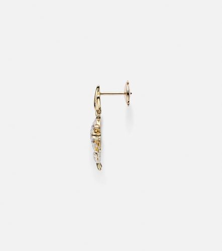 Yvonne Léon Boucle d’oreille unique Crustacé en or 9 ct et diamants - Yvonne Leon - Modalova