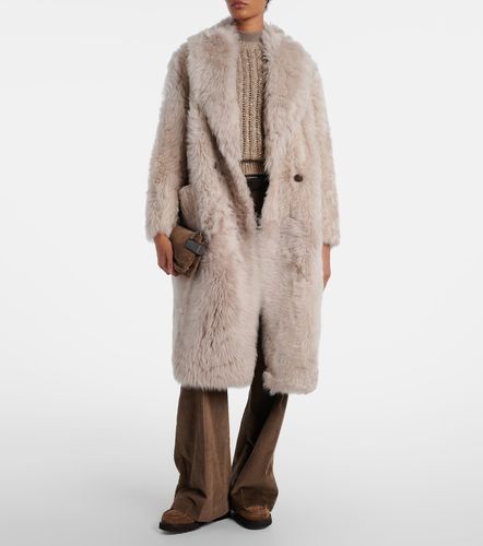 Manteau en shearling - Brunello Cucinelli - Modalova