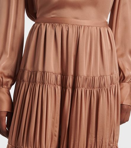 Jupe longue Gaelle en satin de soie - Ulla Johnson - Modalova