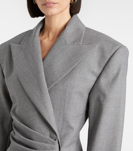 Balmain Robe blazer en laine vierge - Balmain - Modalova