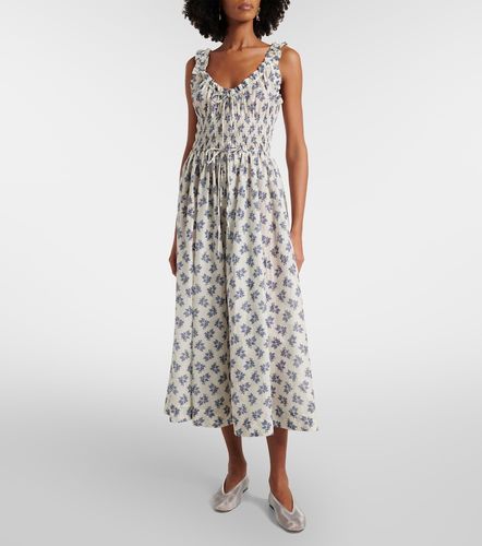 Dôen Robe midi Emmaretta en coton à fleurs - Doen - Modalova