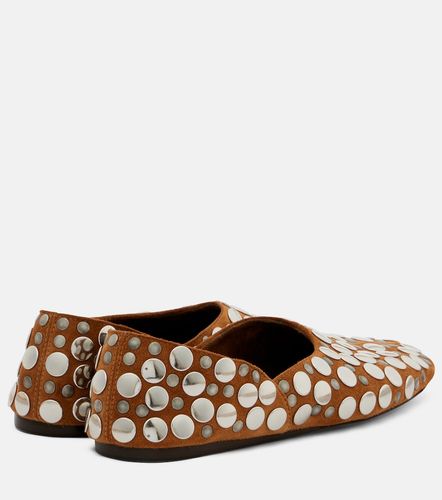 Ballerines Jane en daim à clous - Khaite - Modalova