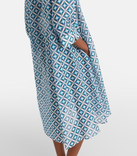 Robe midi Steppa imprimée en coton et soie - Max Mara - Modalova