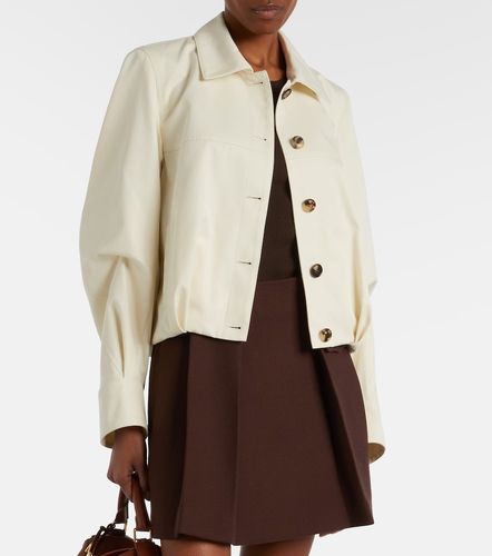 Veste blouson en coton et soie - Loewe - Modalova