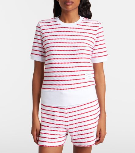 Thom Browne Top en coton à rayures - Thom Browne - Modalova
