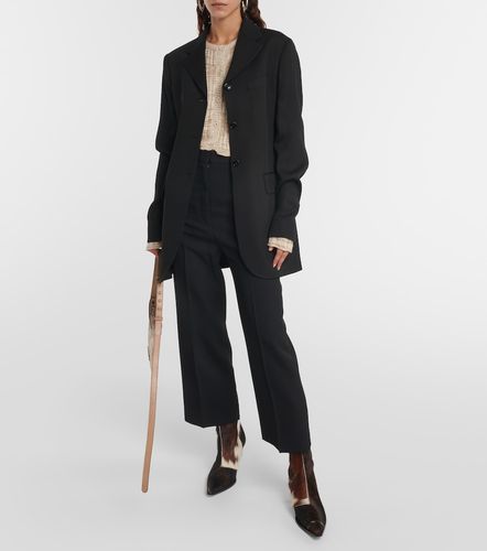 Pantalon droit à taille haute - Acne Studios - Modalova