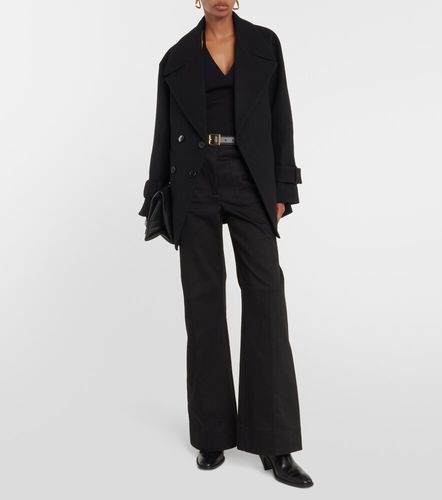 Manteau en laine mélangée - Victoria Beckham - Modalova