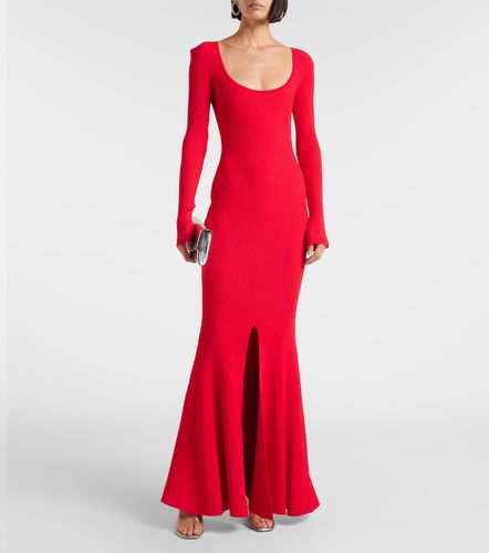 Robe en maille côtelée à dos nu - David Koma - Modalova