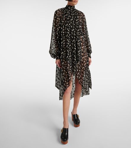Chloé Robe en soie à imprimé floral - Chloe - Modalova